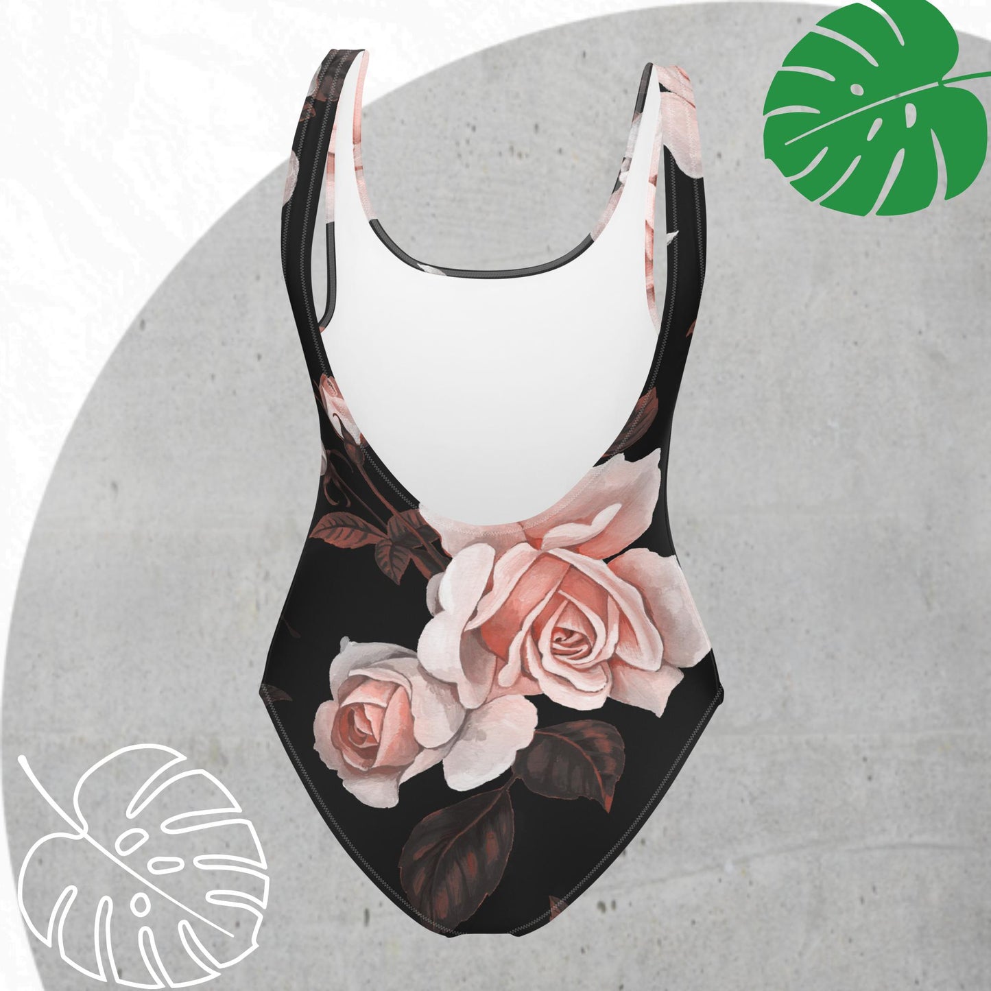 Floral Pink Swimsuit