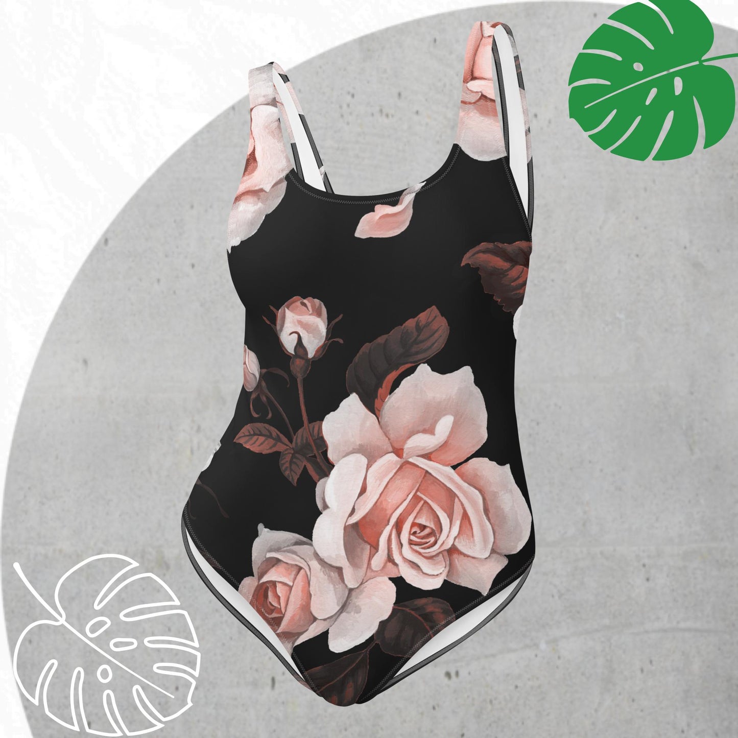 Floral Pink Swimsuit