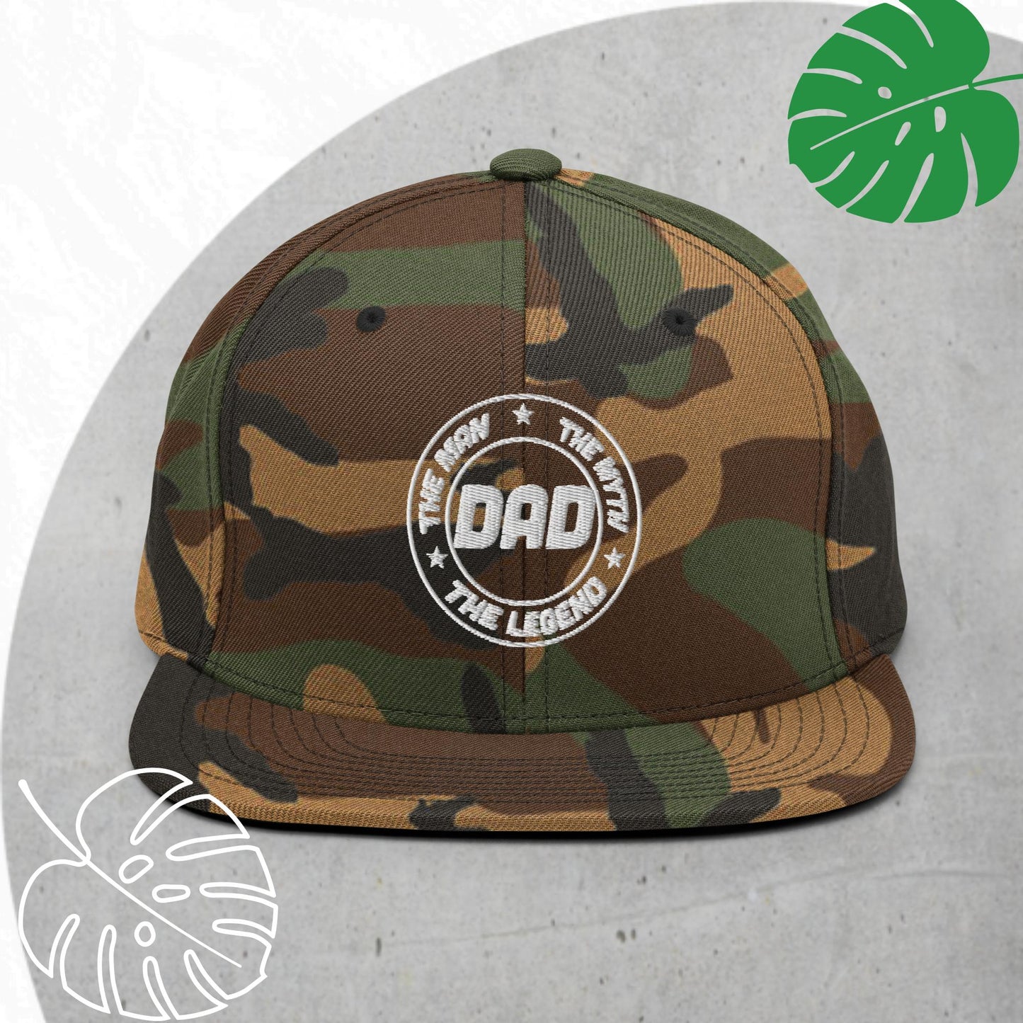 Dad Legend Snapback hat