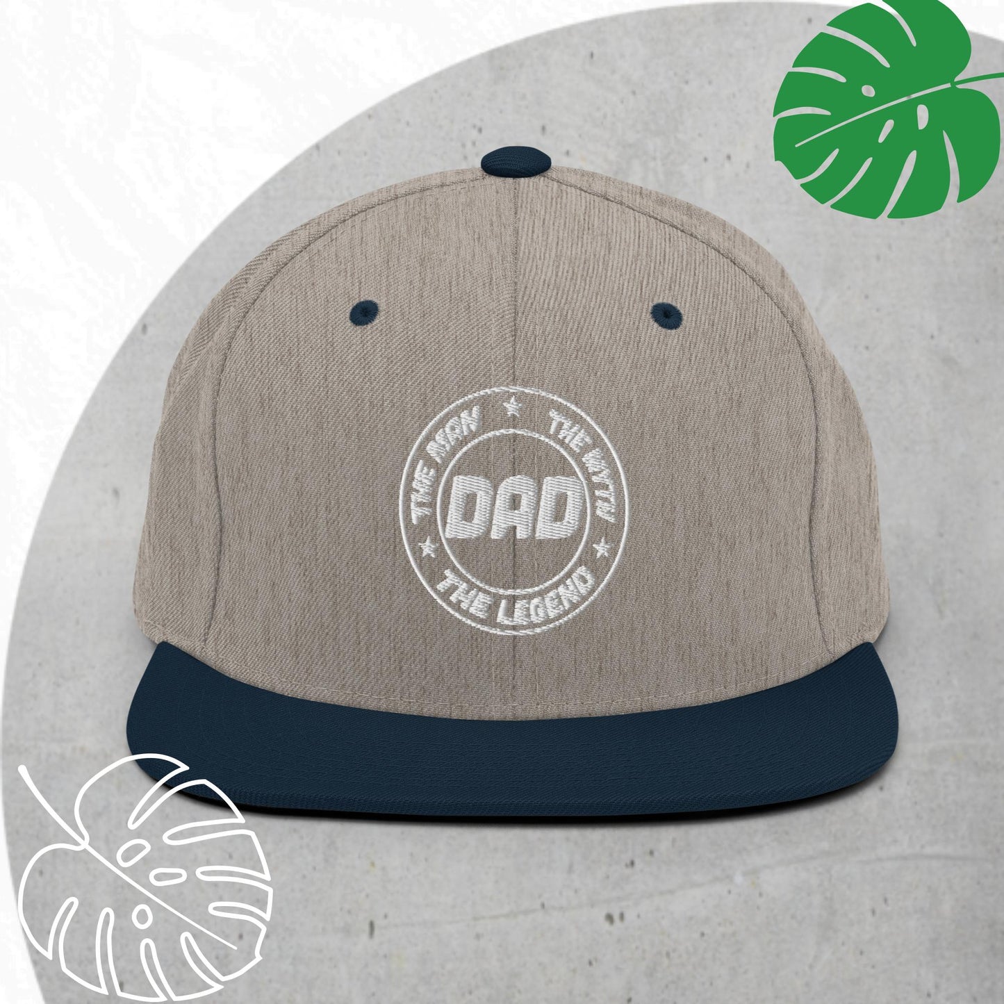 Dad Legend Snapback hat