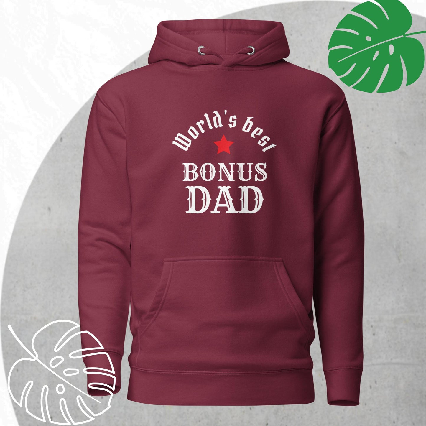 World's Best Bonus Dad Hoodie
