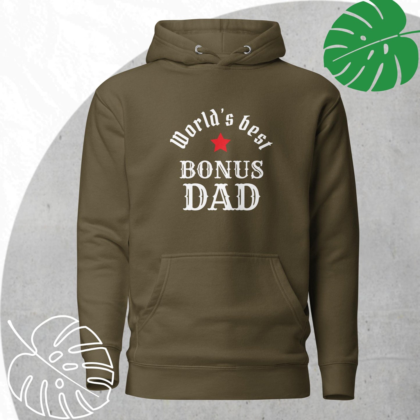 World's Best Bonus Dad Hoodie