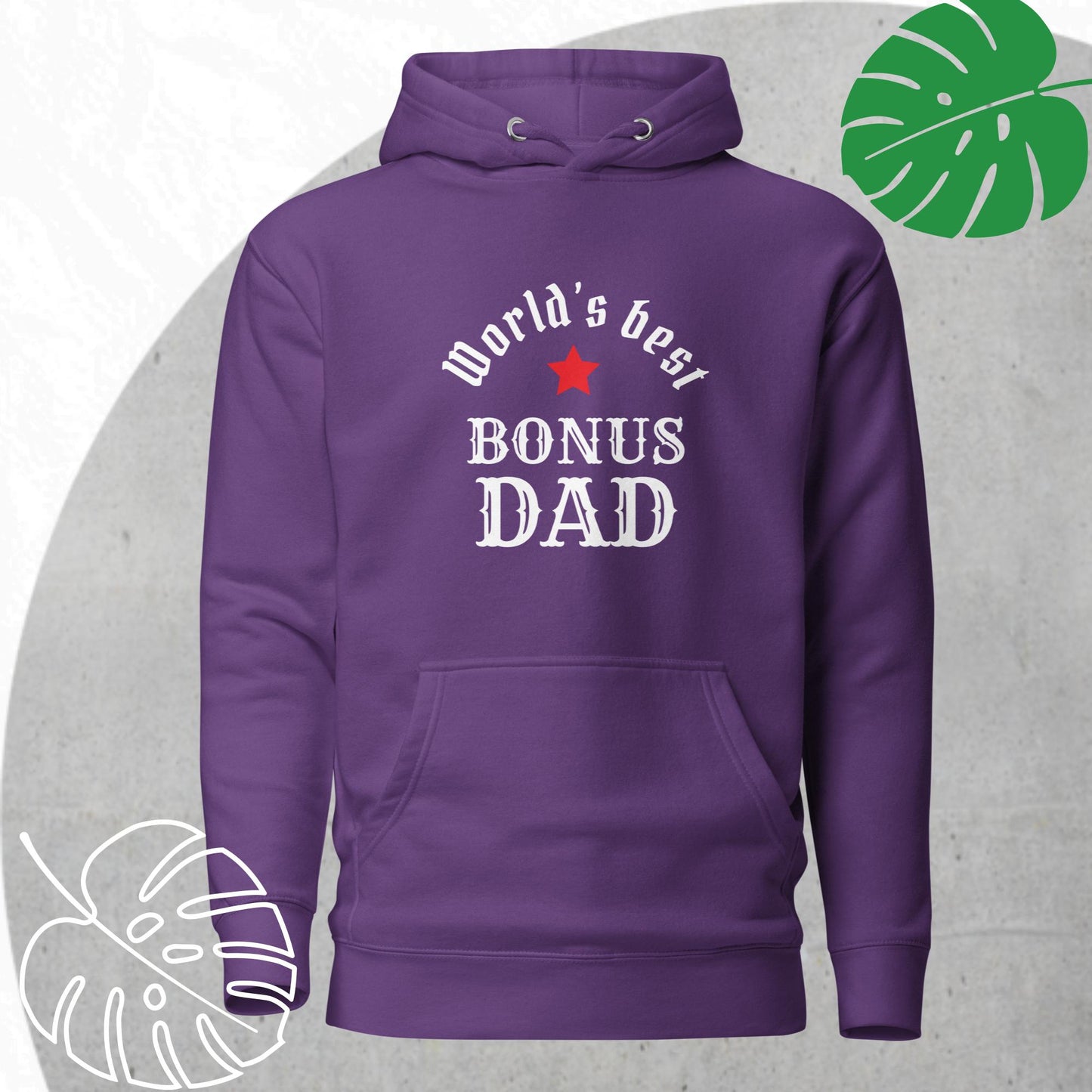 World's Best Bonus Dad Hoodie