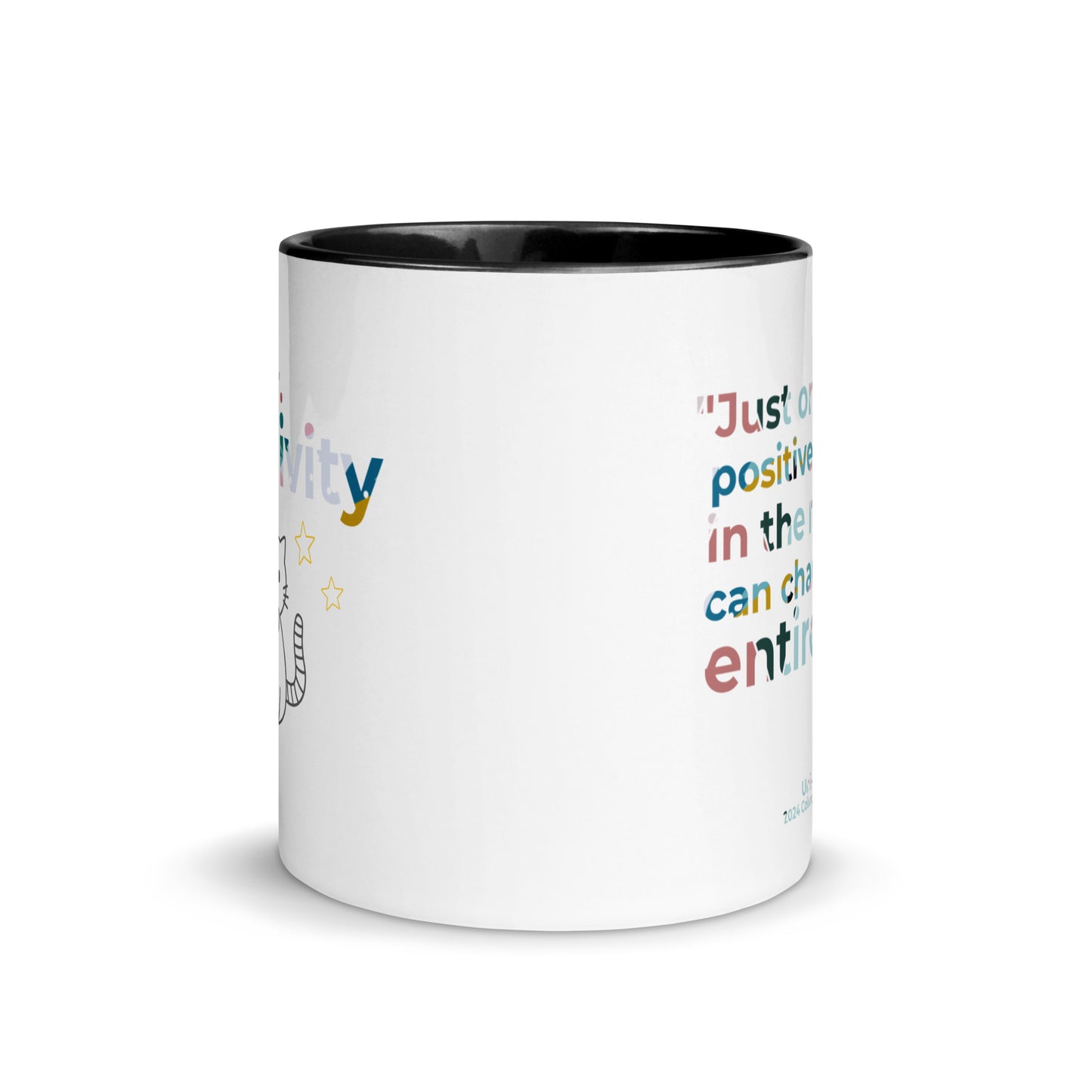 Uni-Cat "Mr. Positivity" 2024 Collectors mug