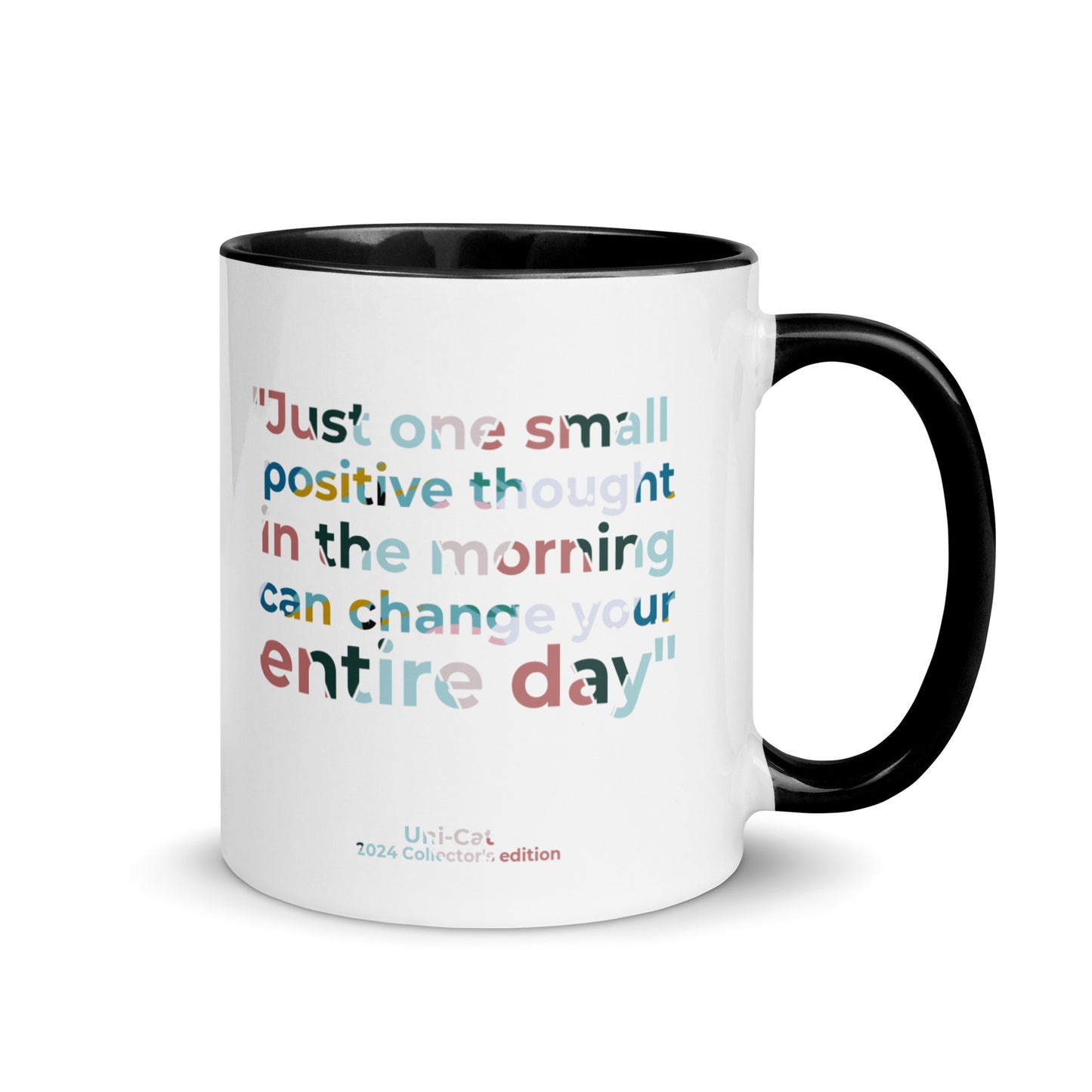 Uni-Cat "Mr. Positivity" 2024 Collectors mug