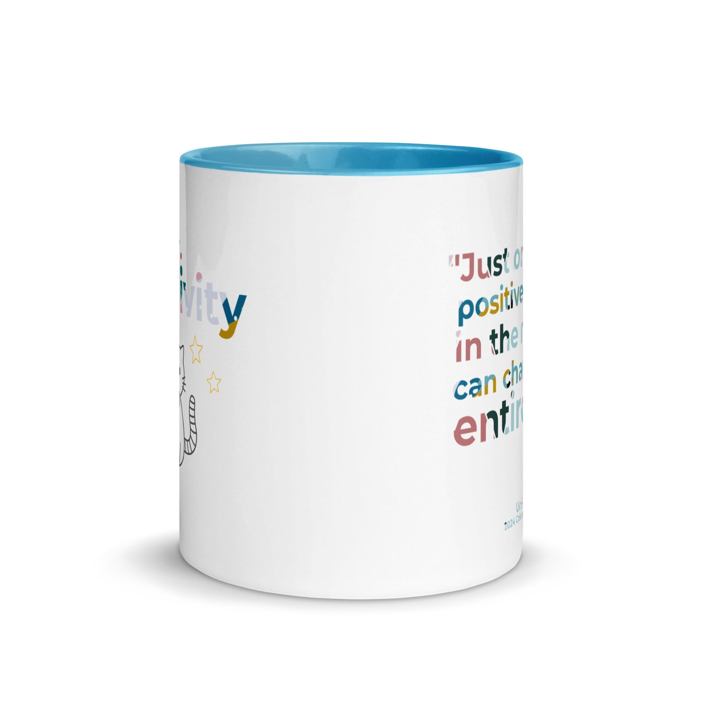 Uni-Cat "Mr. Positivity" 2024 Collectors mug
