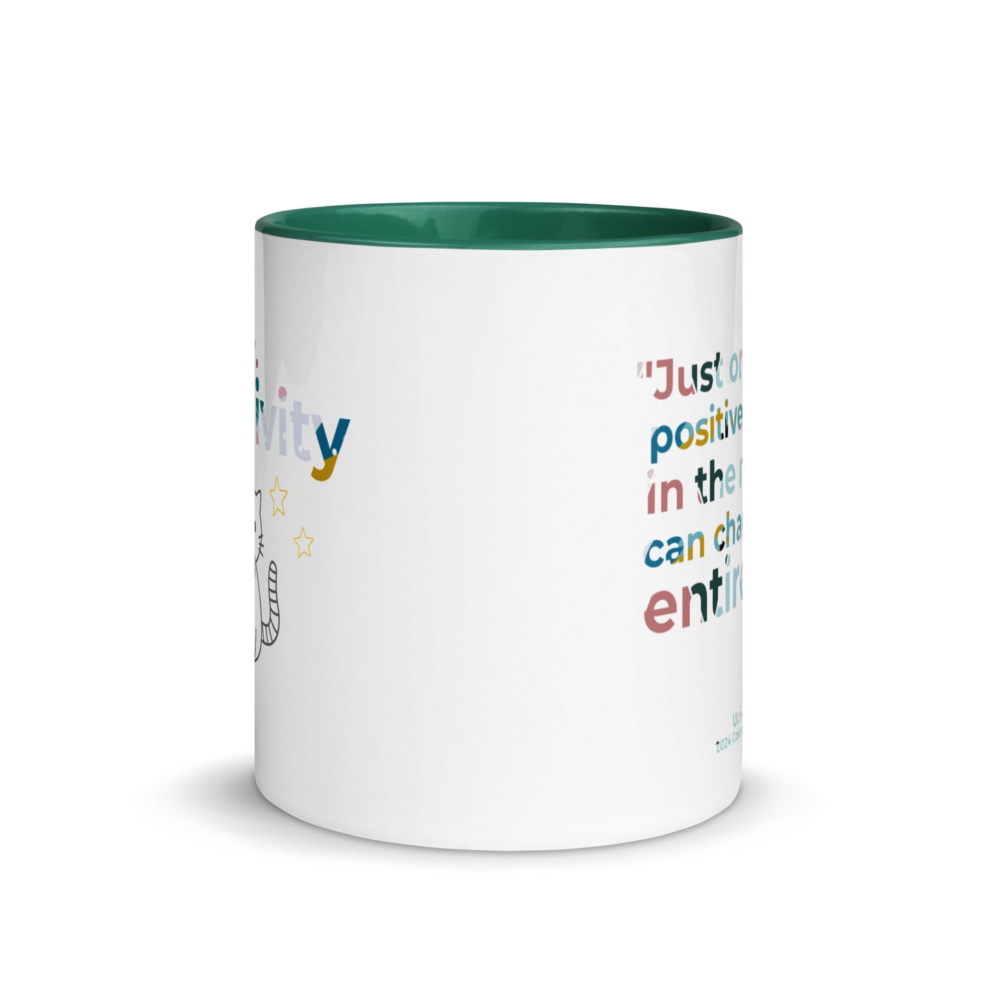 Uni-Cat "Mr. Positivity" 2024 Collectors mug