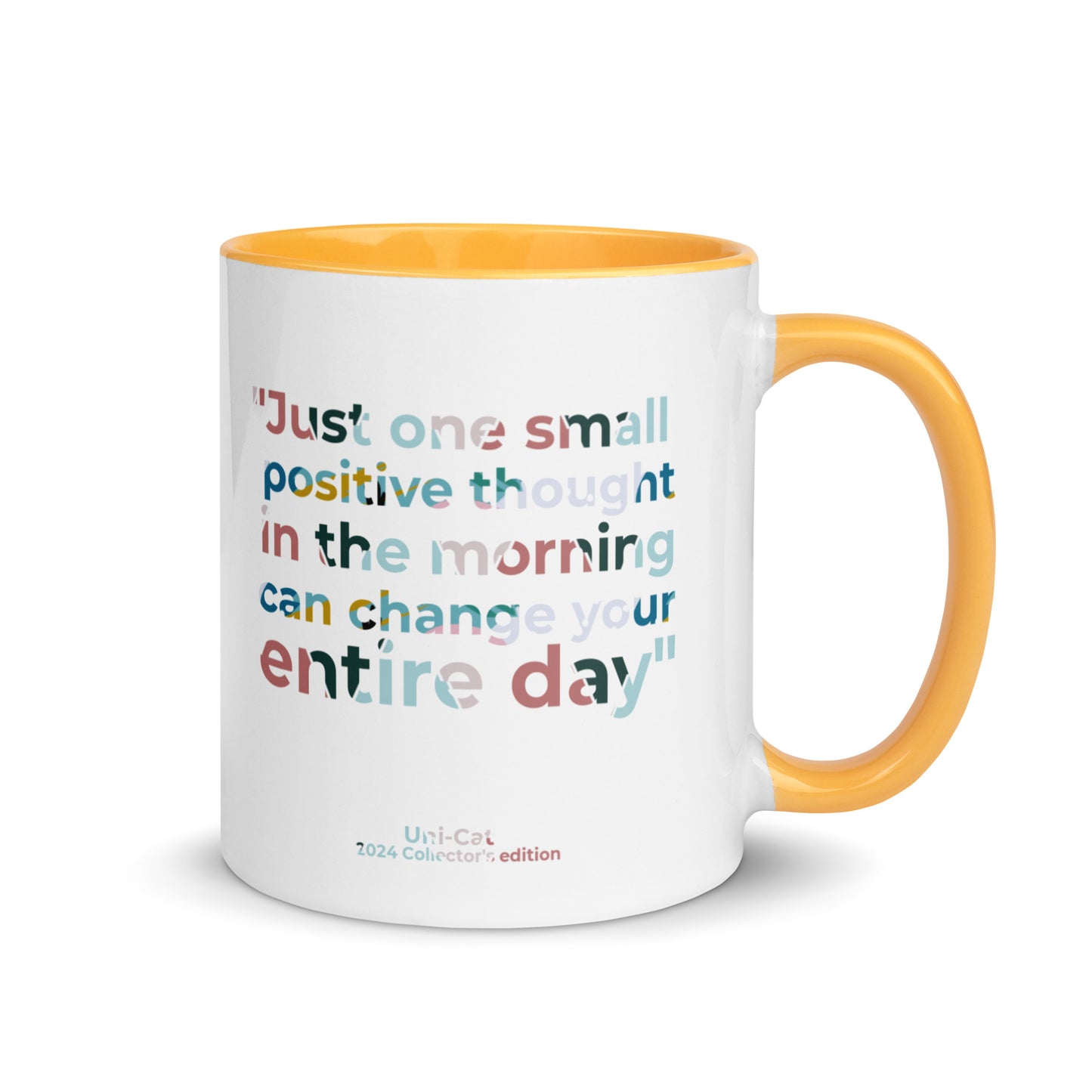 Uni-Cat "Mr. Positivity" 2024 Collectors mug