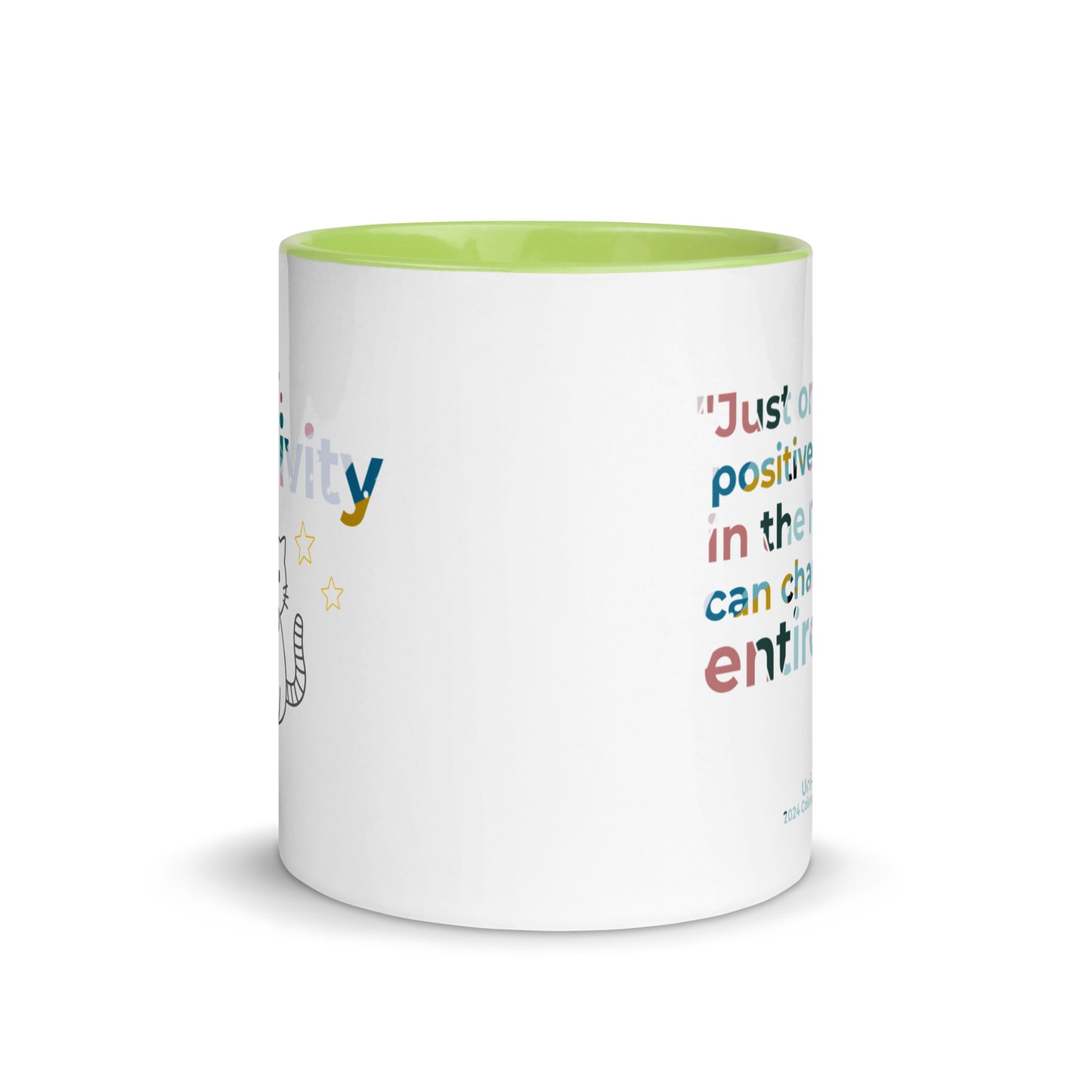 Uni-Cat "Mr. Positivity" 2024 Collectors mug