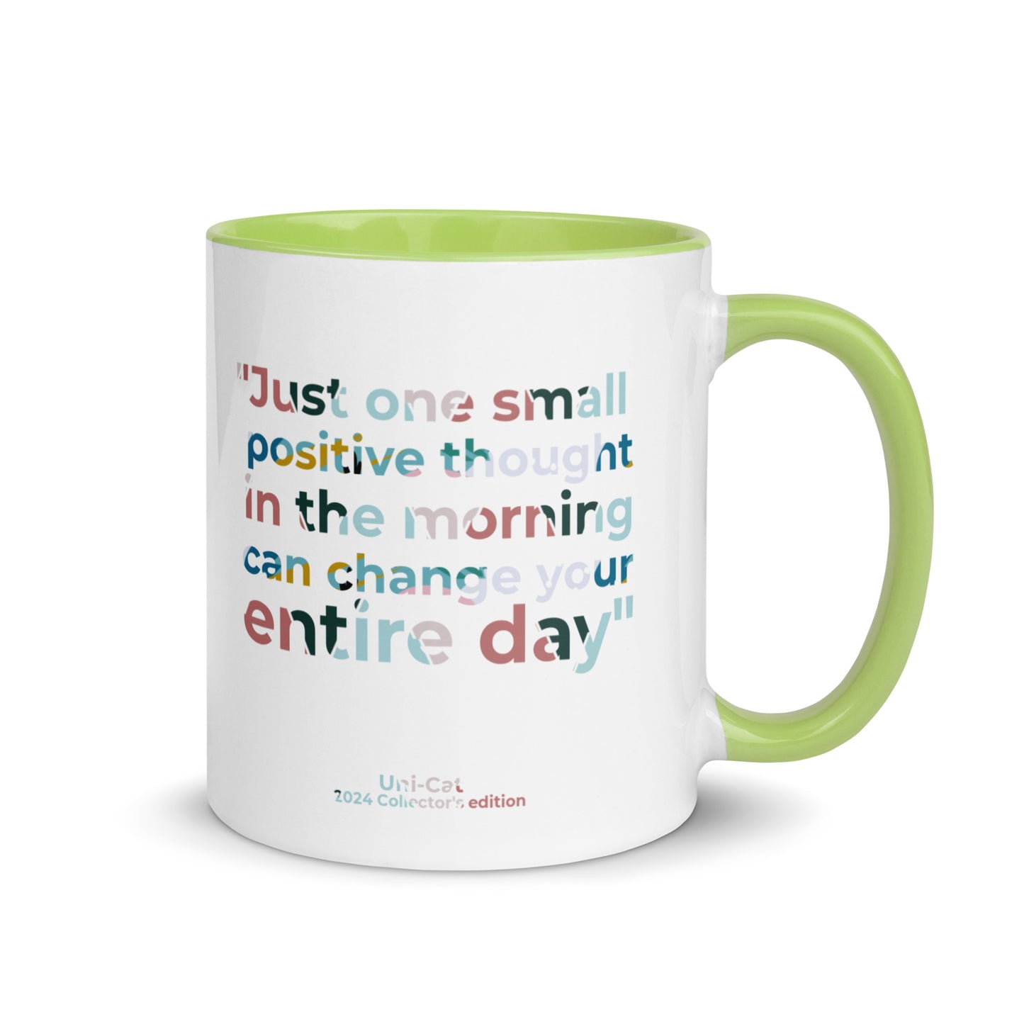 Uni-Cat "Mr. Positivity" 2024 Collectors mug