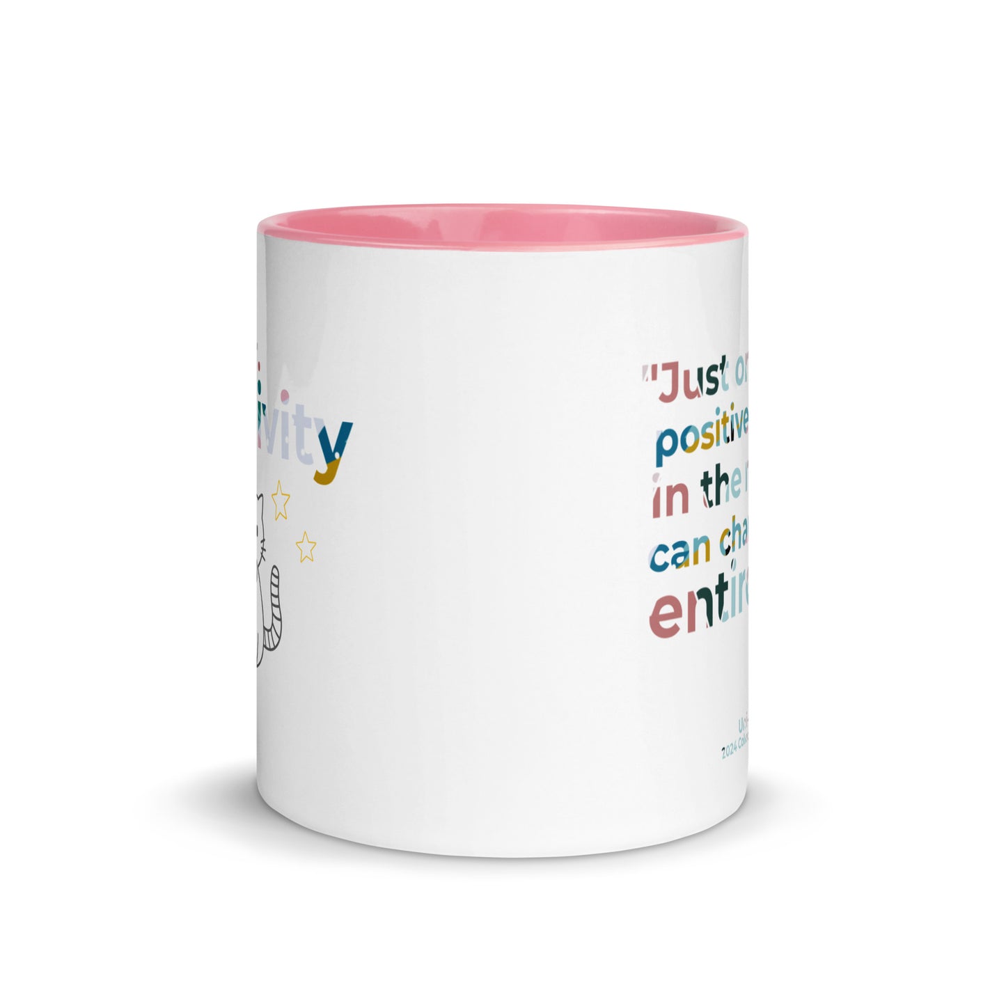 Uni-Cat "Mr. Positivity" 2024 Collectors mug