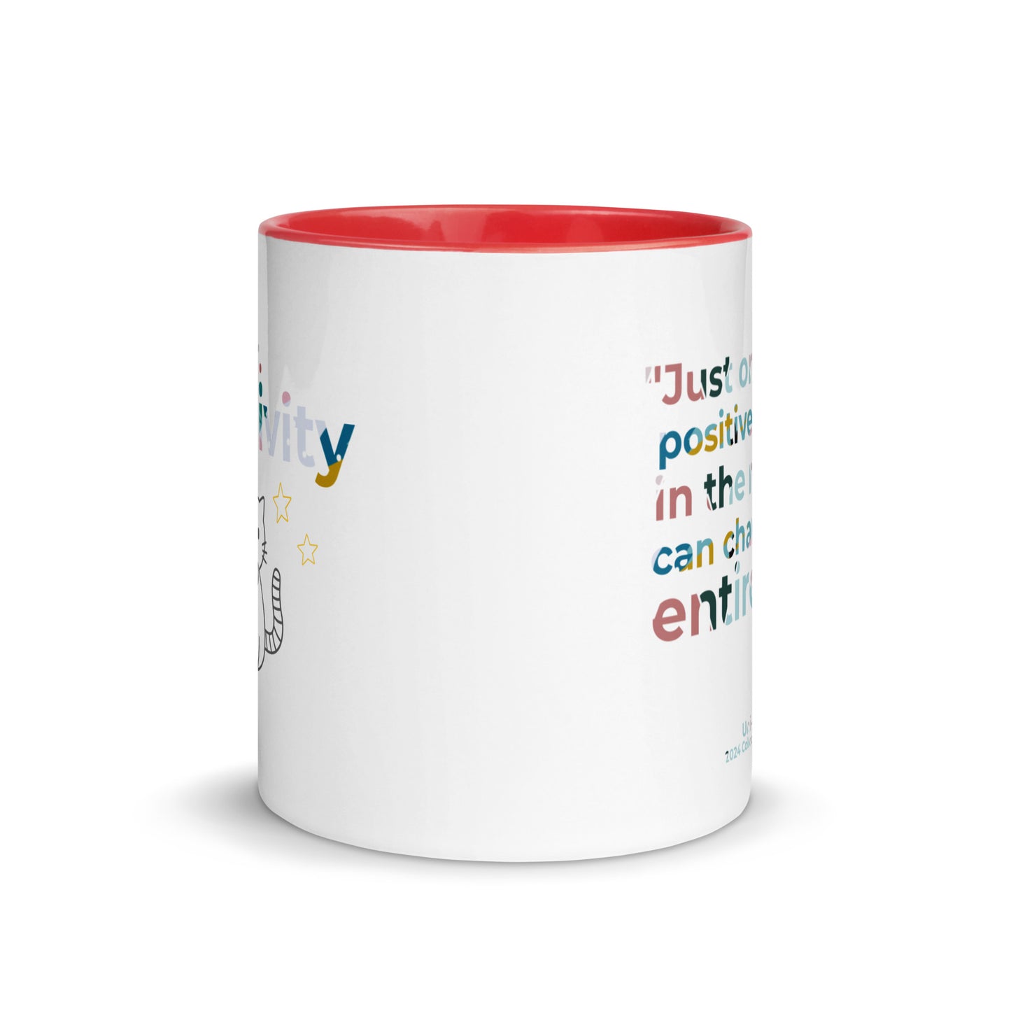 Uni-Cat "Mr. Positivity" 2024 Collectors mug