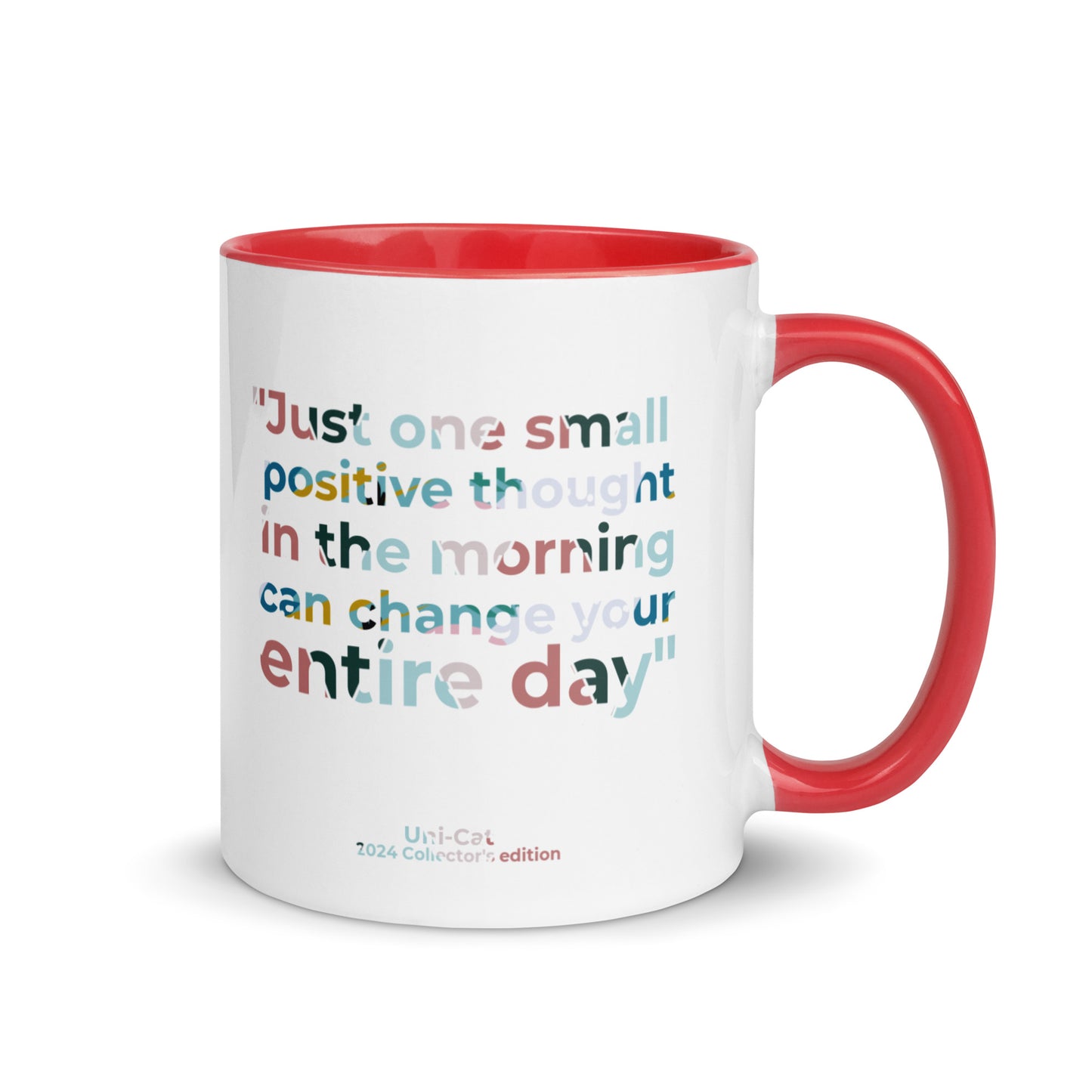 Uni-Cat "Mr. Positivity" 2024 Collectors mug