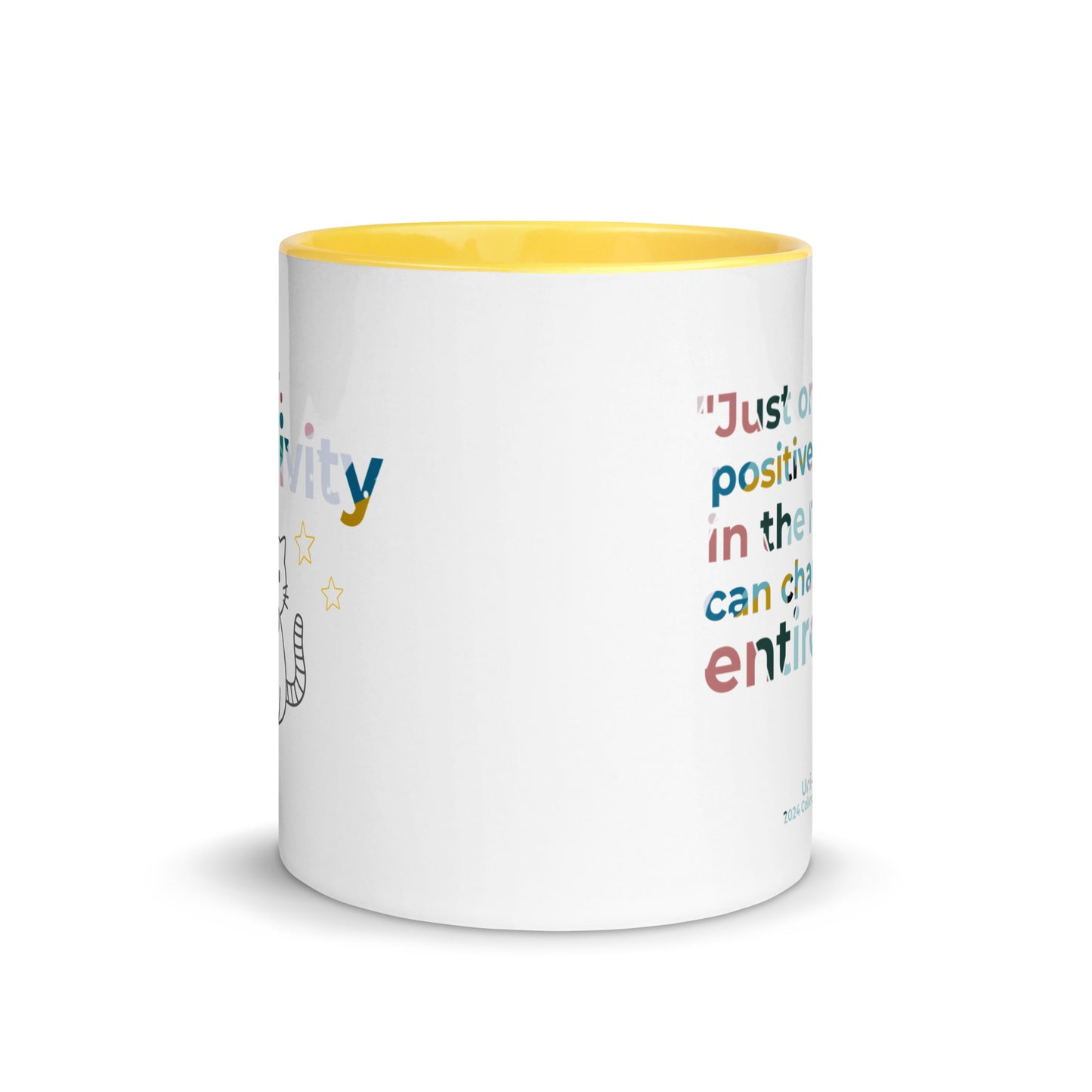 Uni-Cat "Mr. Positivity" 2024 Collectors mug