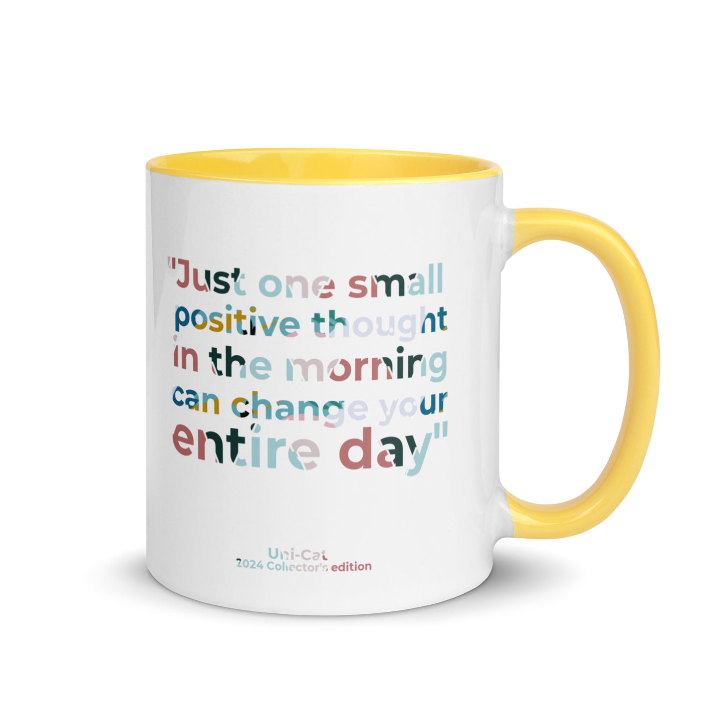 Uni-Cat "Mr. Positivity" 2024 Collectors mug