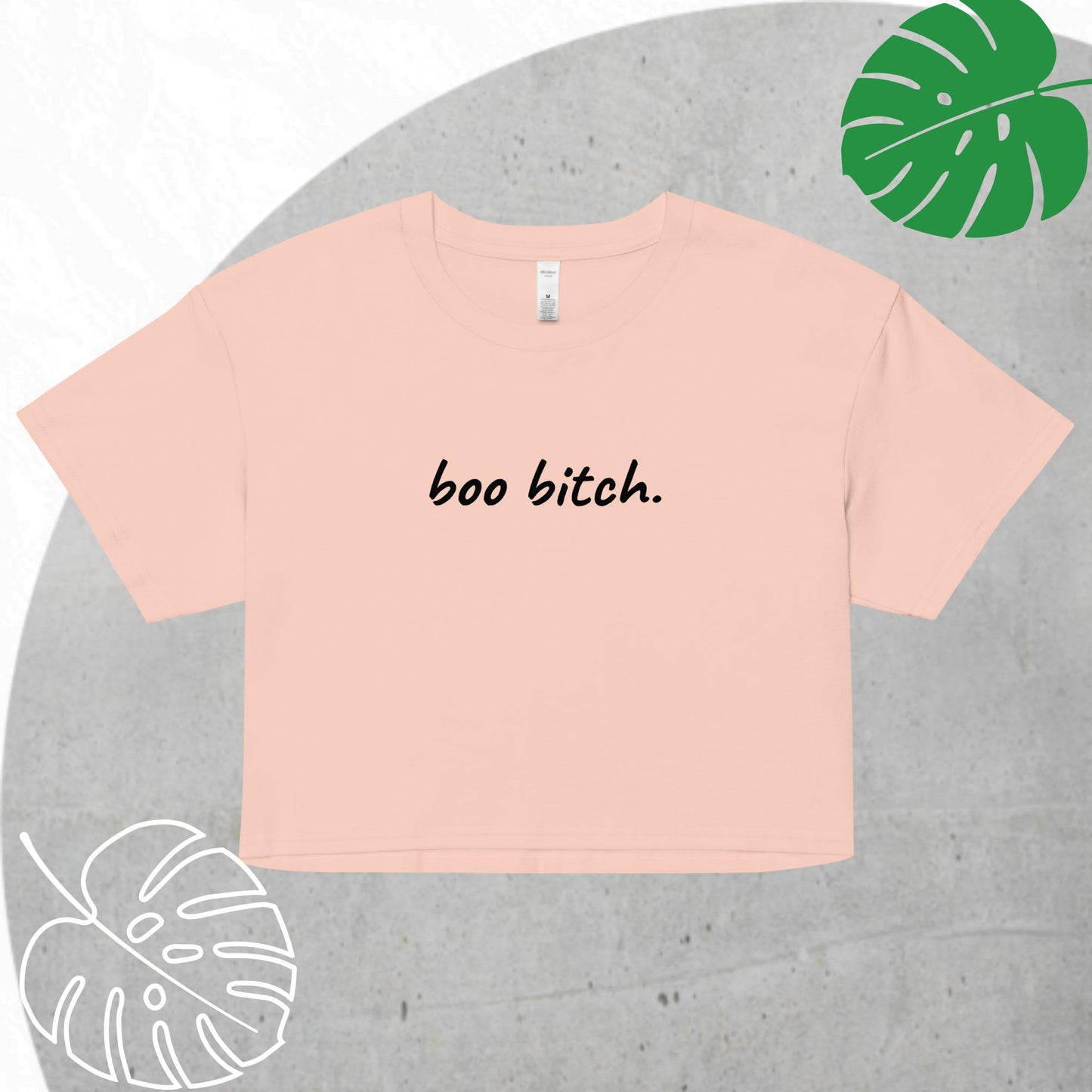 Boo Bitch crop top