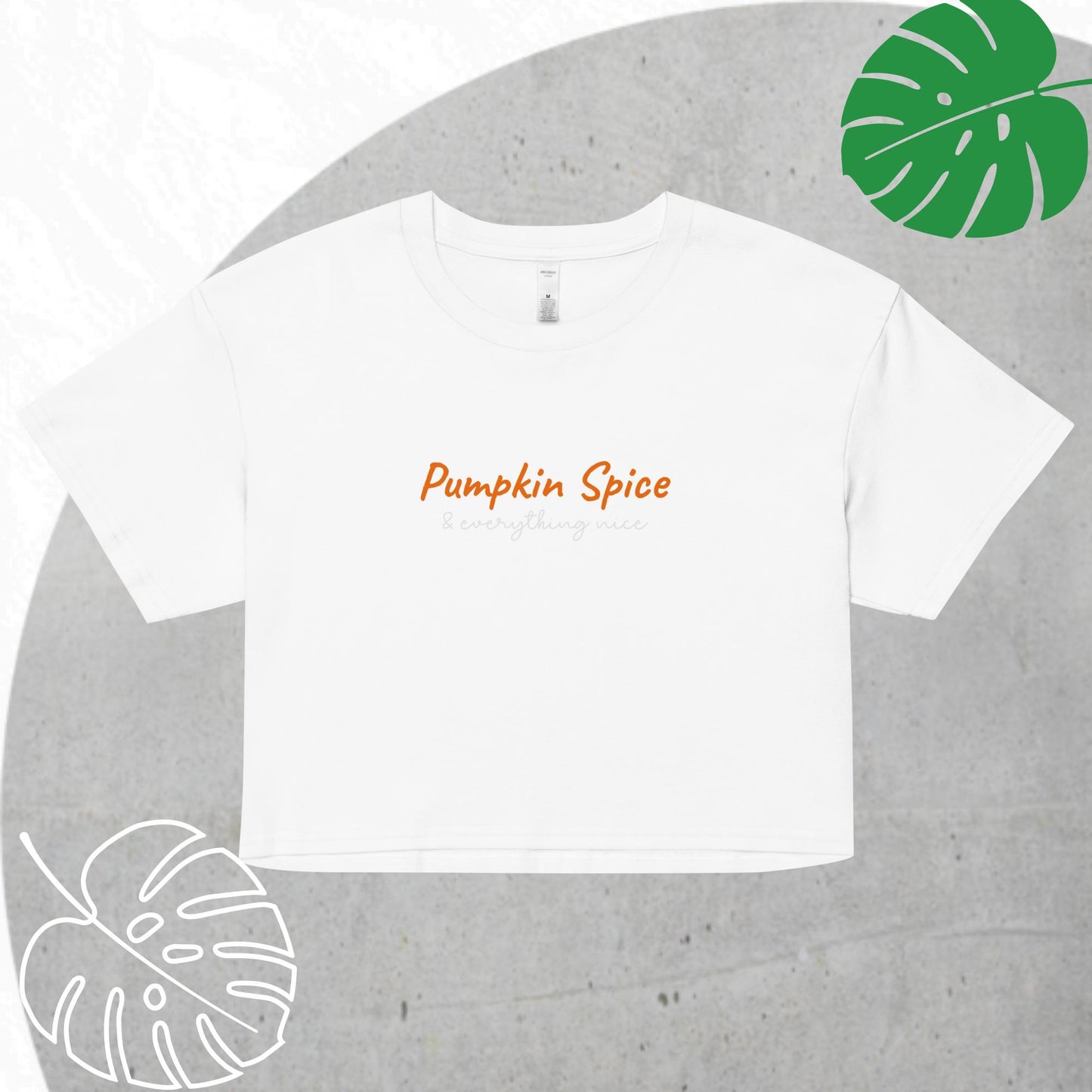 Pumpkin Spice crop top