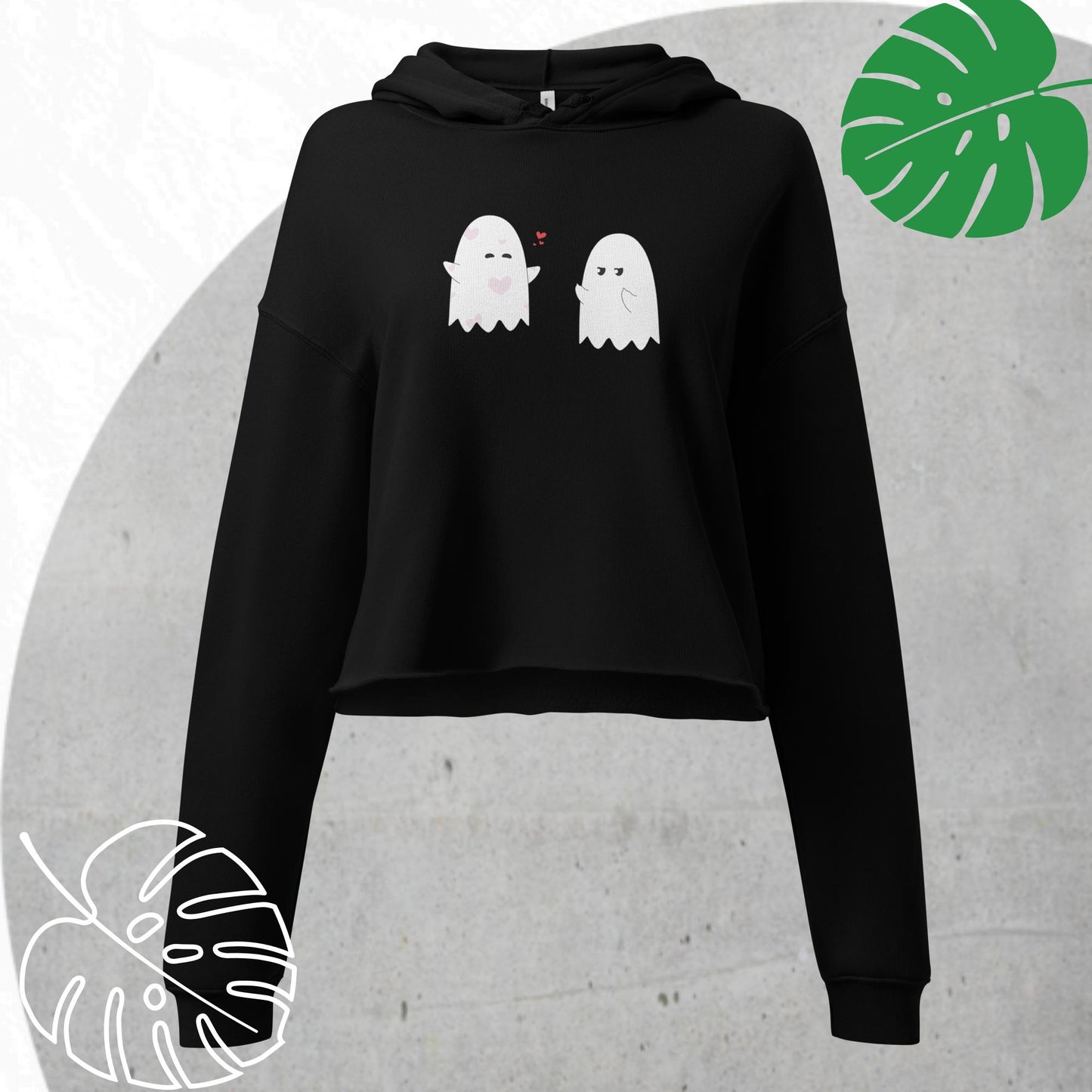Boo Sweets Crop Hoodie