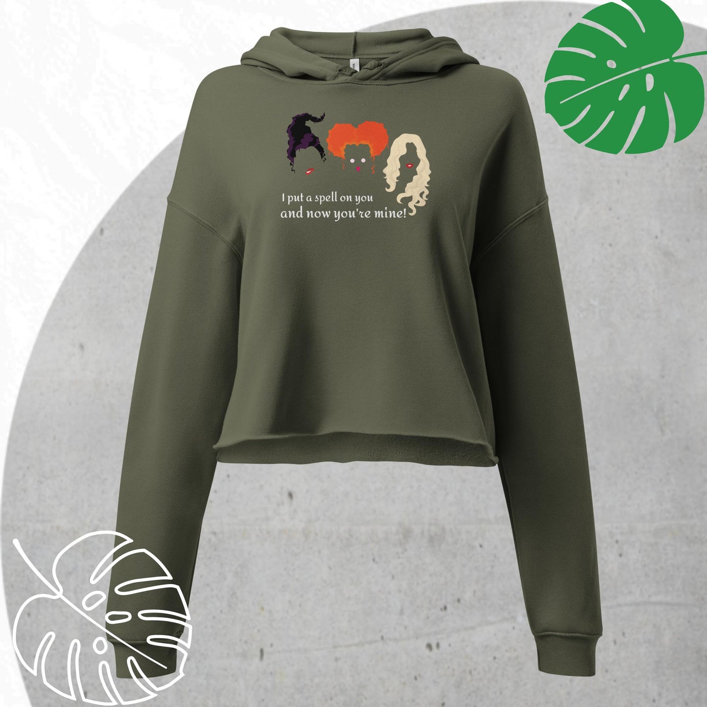Hocus Pocus Crop Hoodie