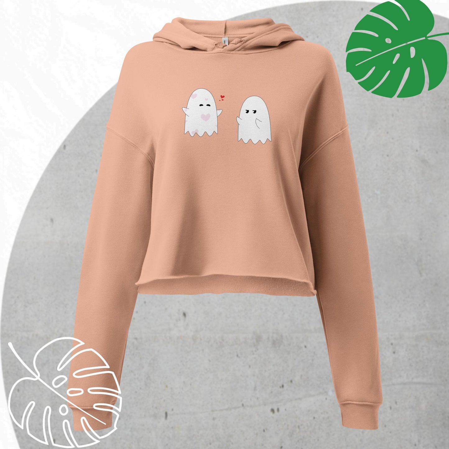 Boo Sweets Crop Hoodie
