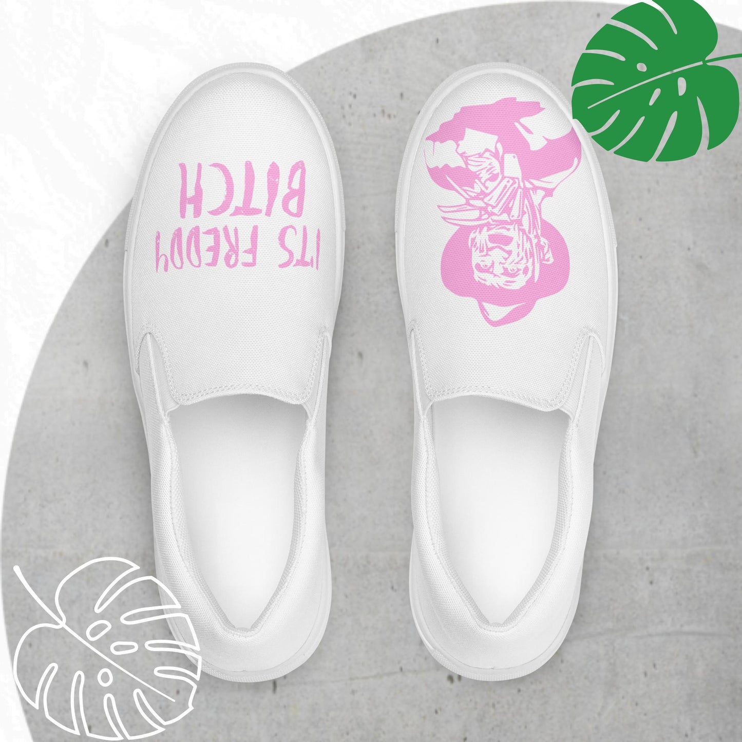 Spooky but "demure" flats(W)