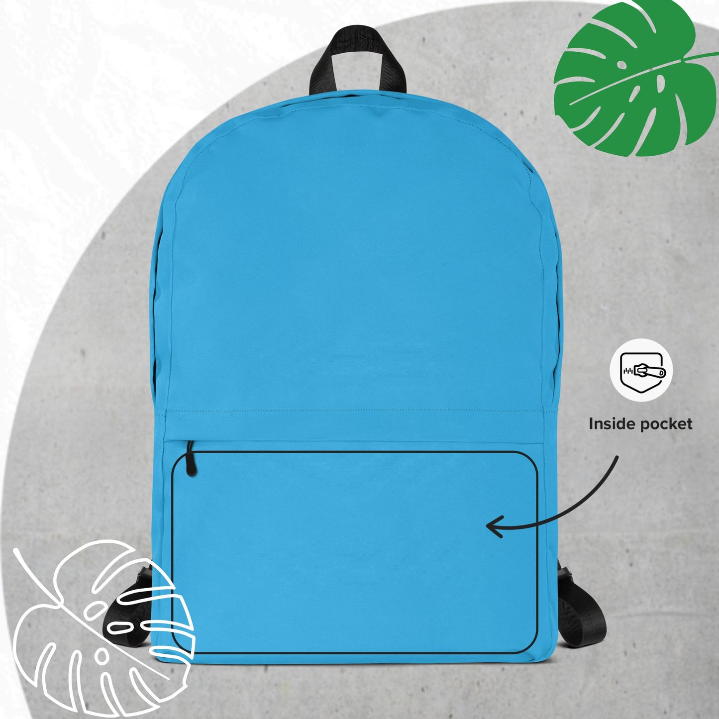 Blue (light) backpack