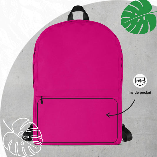 Fuchsia backpack