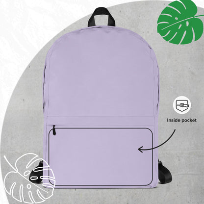 Lavender backpack