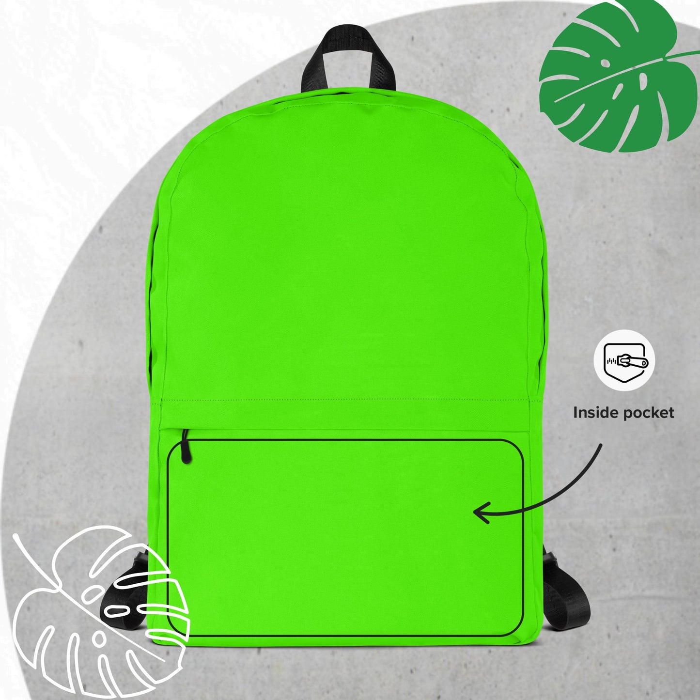 Green (neon) backpack