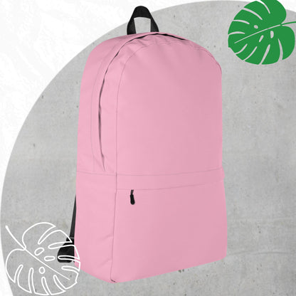 Pink backpack