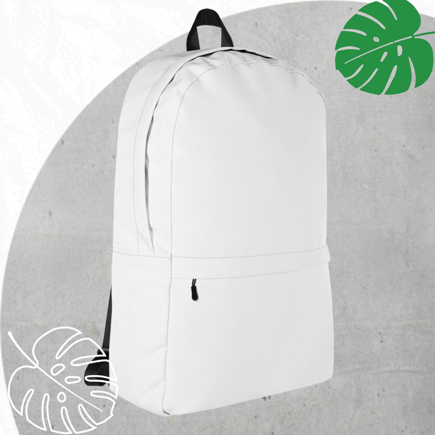 White backpack