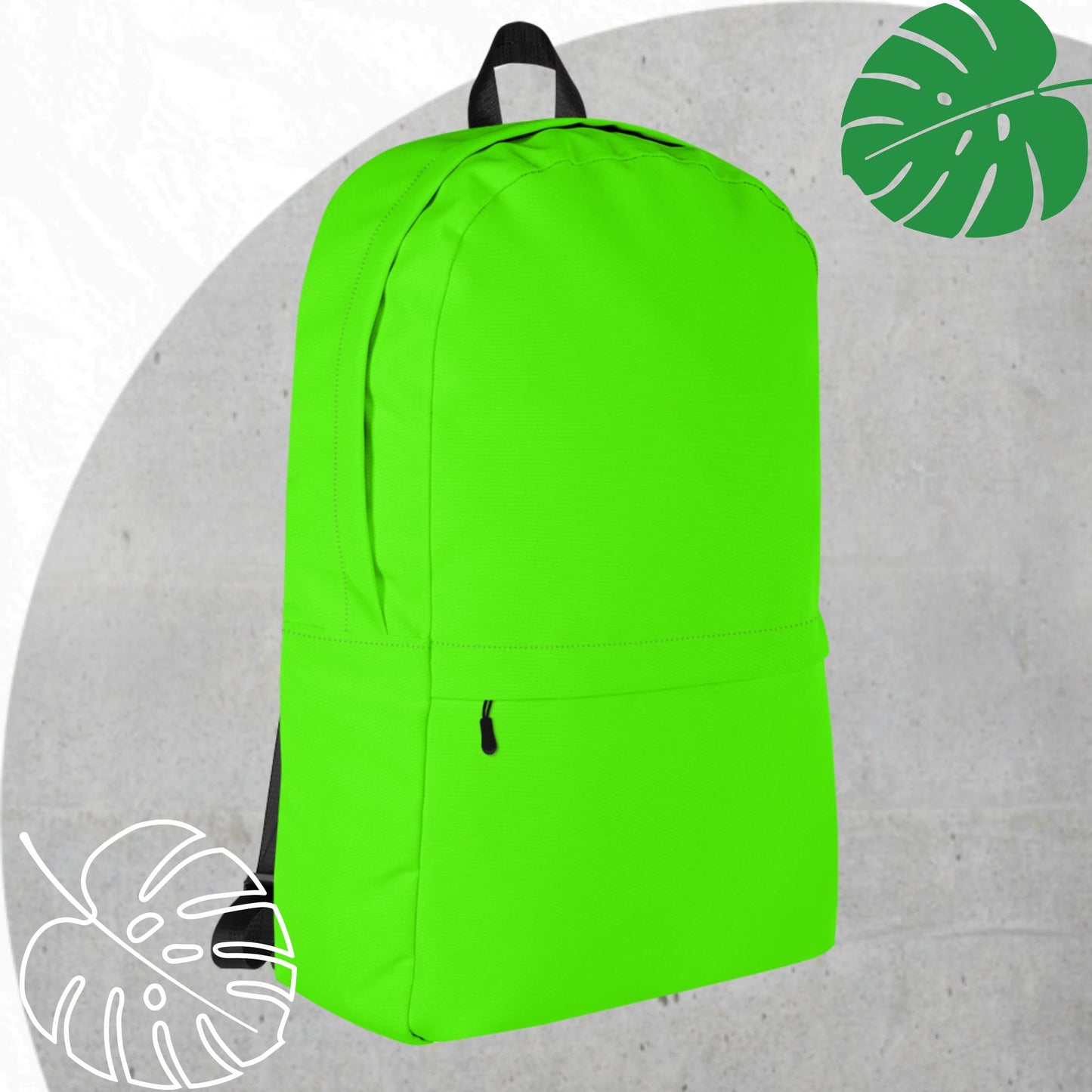 Green (neon) backpack