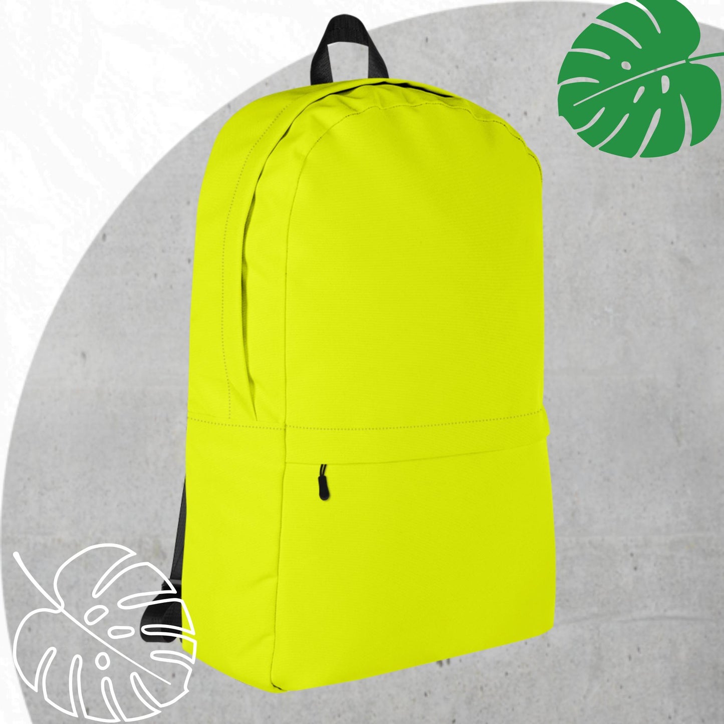 Yellow (neon) backpack