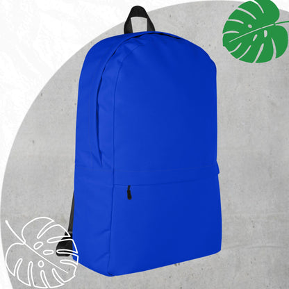 Blue backpack