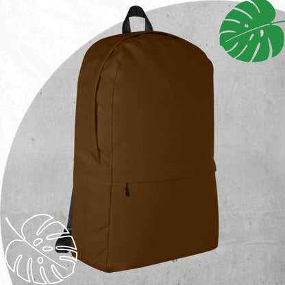 Brown backpack