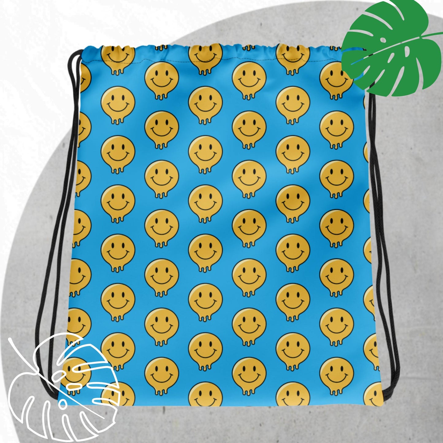 All Smiles drawstring bag