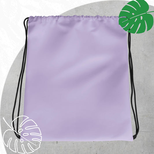 Lavender drawstring bag