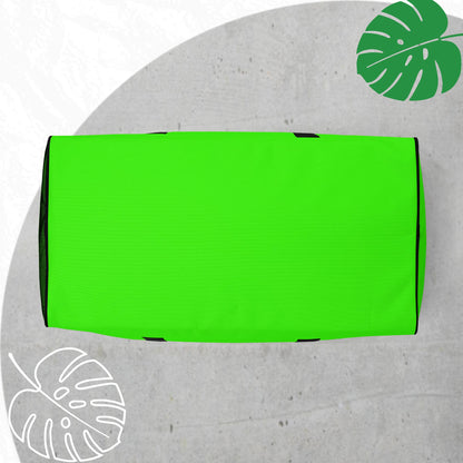 Green (neon) duffle bag