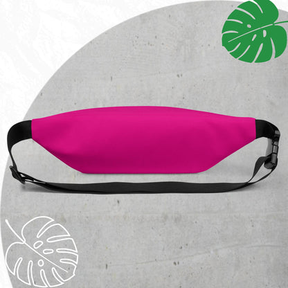 Fuchsia fanny pack