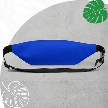 Blue fanny pack