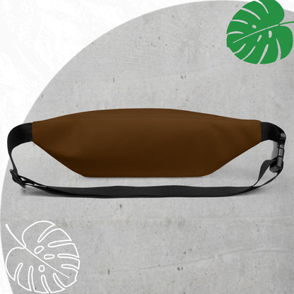 Brown fanny pack