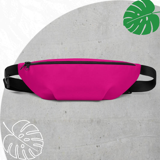 Fuchsia fanny pack