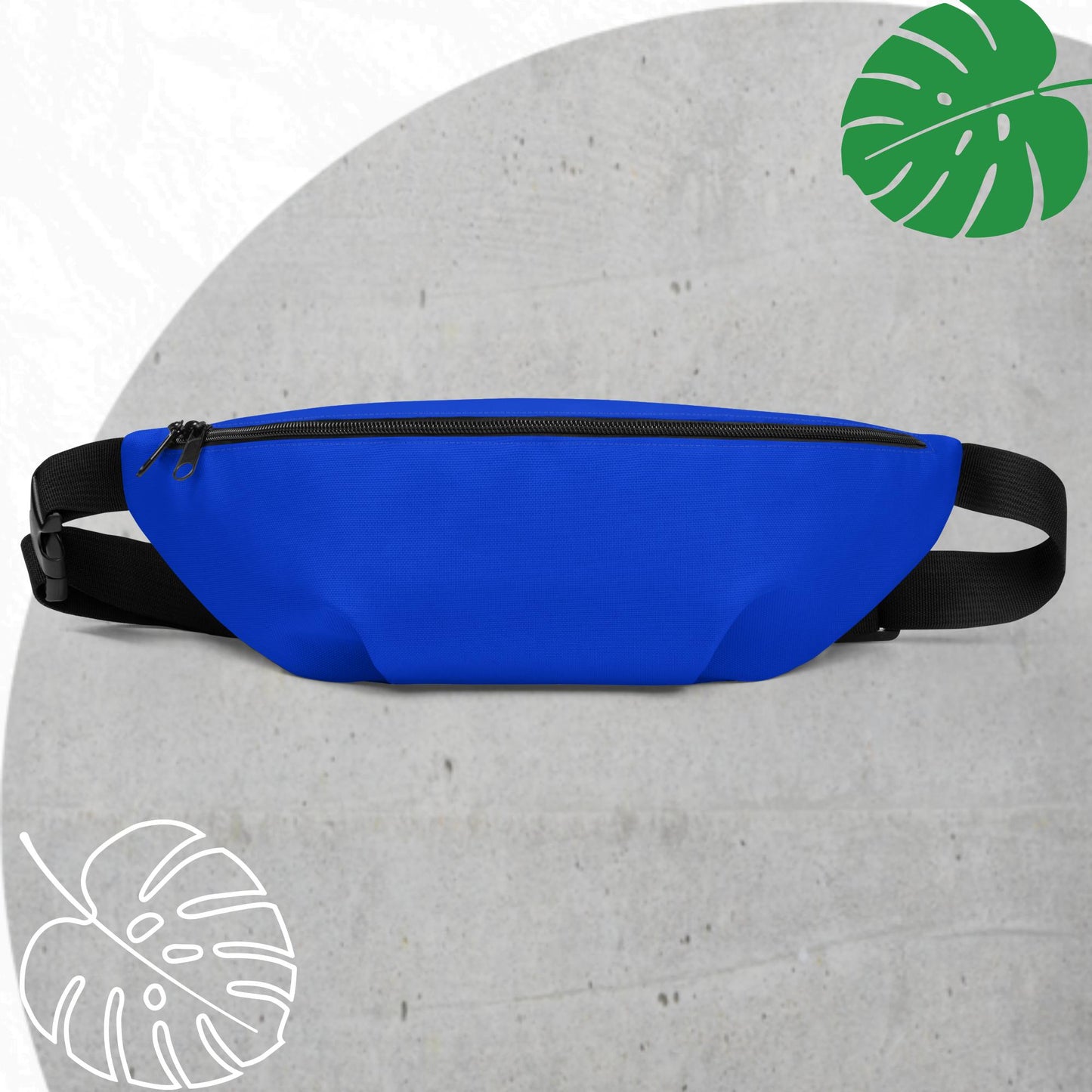 Blue fanny pack