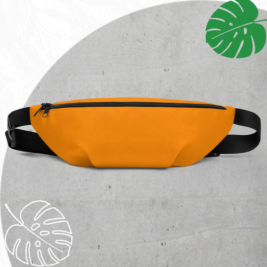 Orange fanny pack