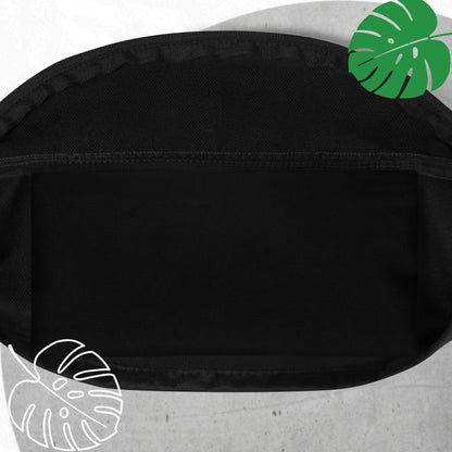 Black fanny pack