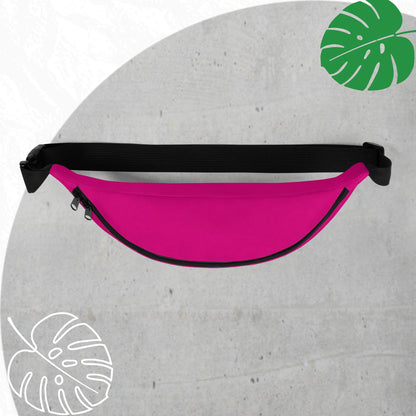 Fuchsia fanny pack