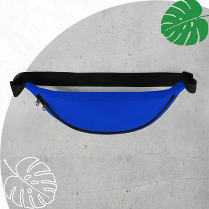 Blue fanny pack