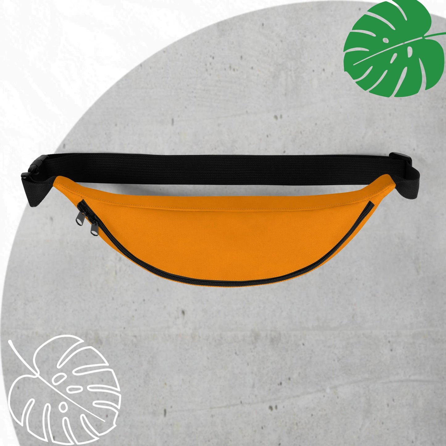 Orange fanny pack