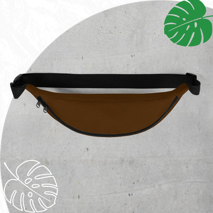 Brown fanny pack