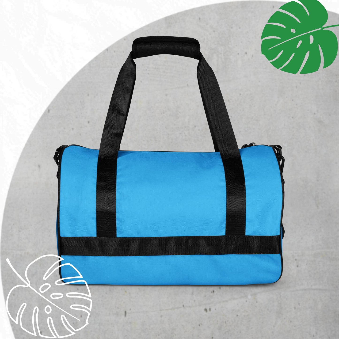 Blue (light) gym bag